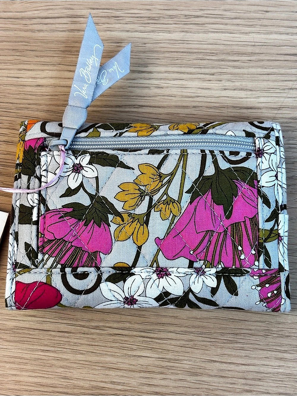 Vera Bradley Euro Wallet Retired "Tea Garden" pattern NWT - Picture 2 of 6